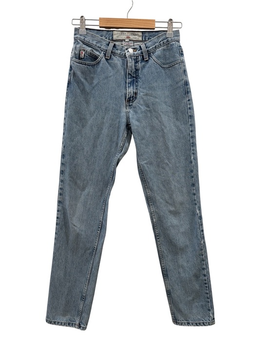 Guess Denim - Vintage 90s Guess Jeans Original Fit Made In USA High Rise Mom Jeans Light